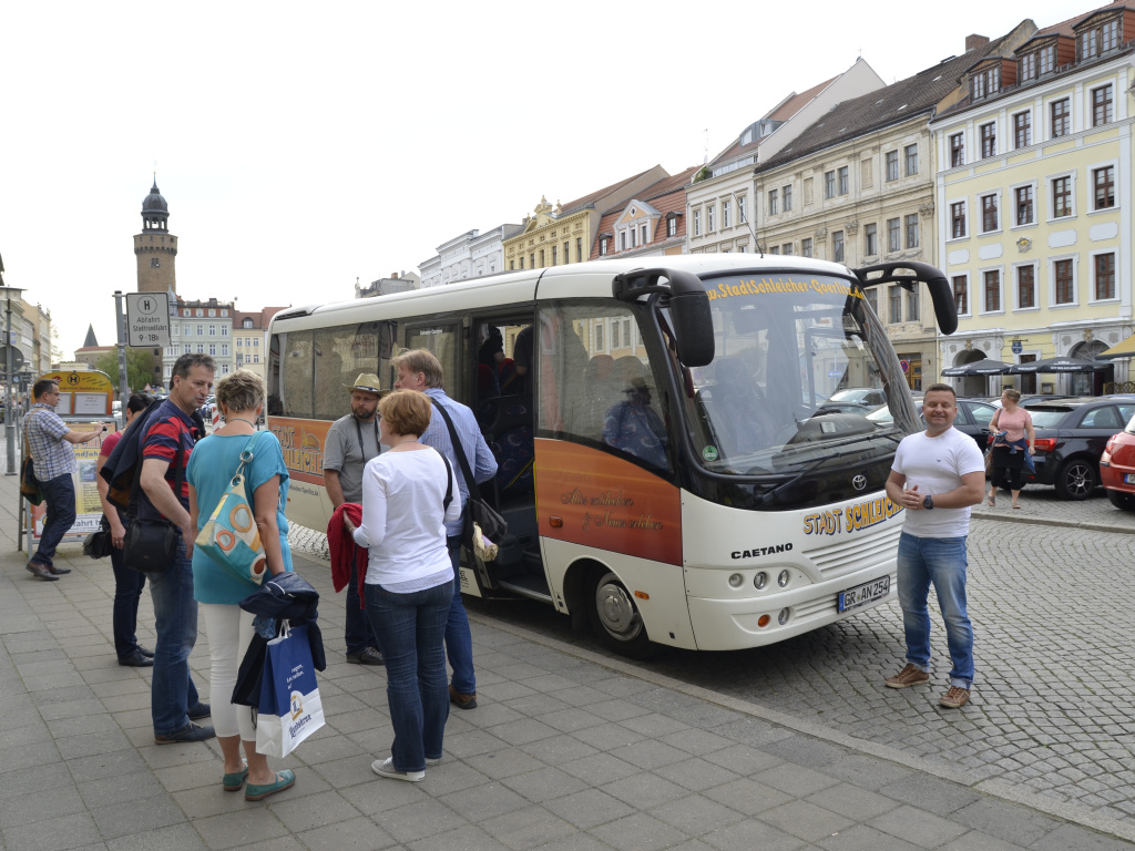 Rundfahrt mit Stadtschleicher